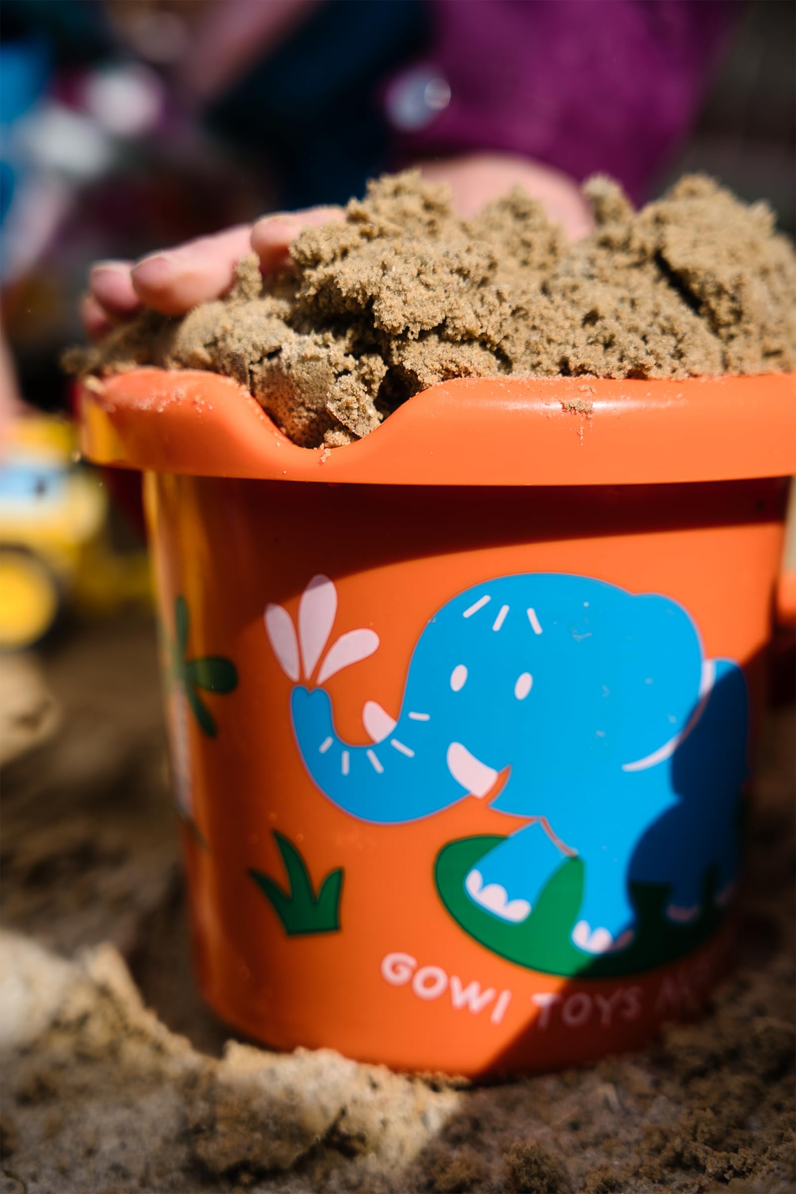 gowi-bio-by-gowi-550-62-eimer-18cm-orange-elefant-2l image 3