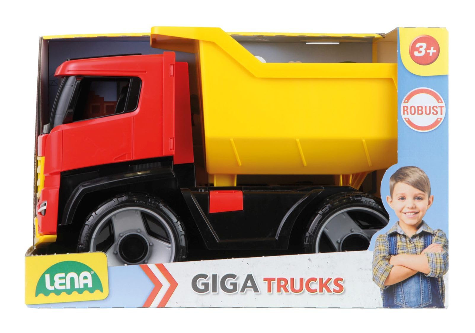 lena-giga-trucks-2143-titan-muldenkipper-51-cm-rot-gelb image 4