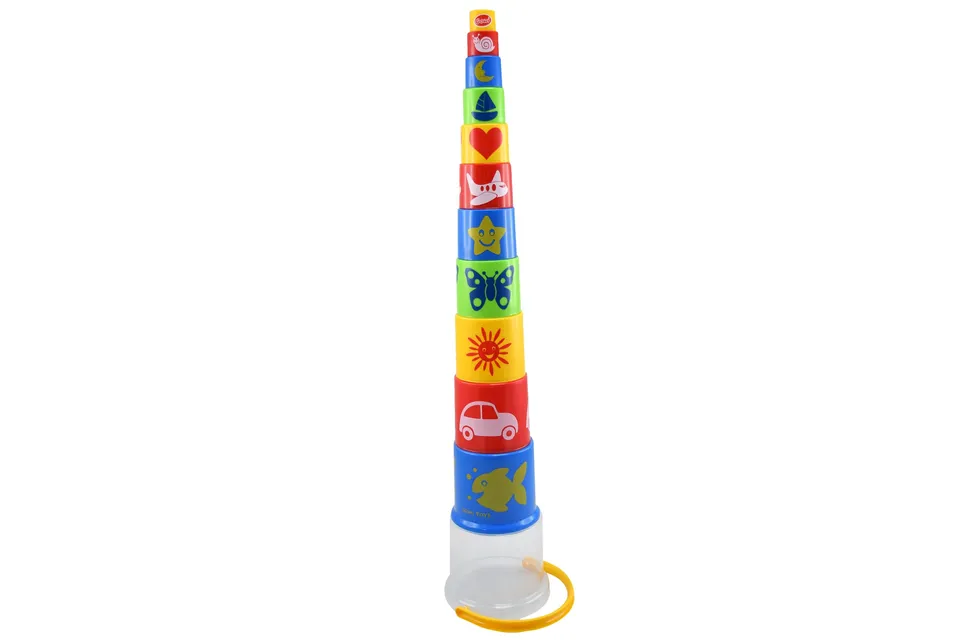 gowi-bio-by-gowi-giant-pyramide-453-11-stapelbecher-11-tlg image 1