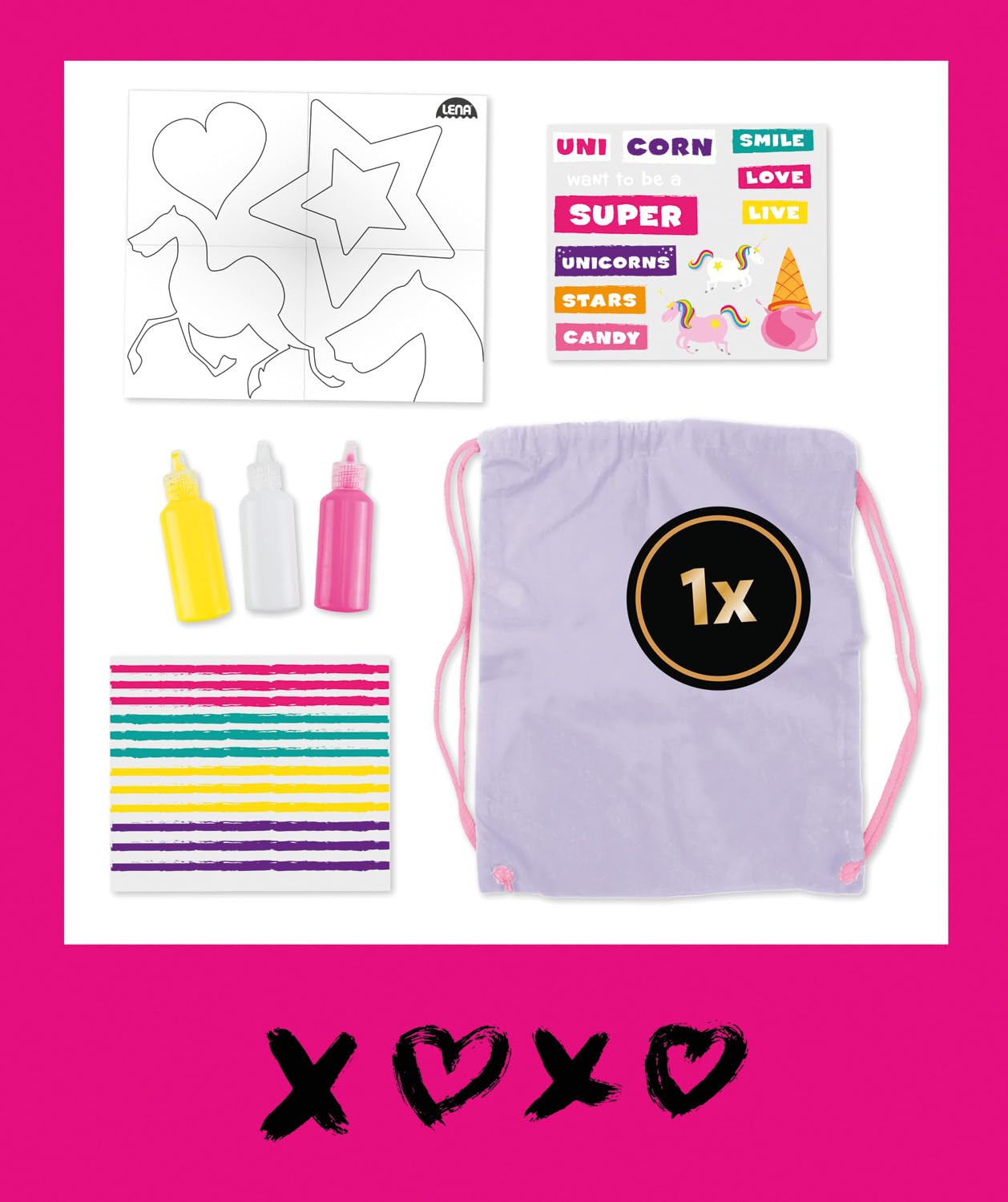 lena-fashion-rucksack-bastelset-einhorn-schwarz-diy image 3