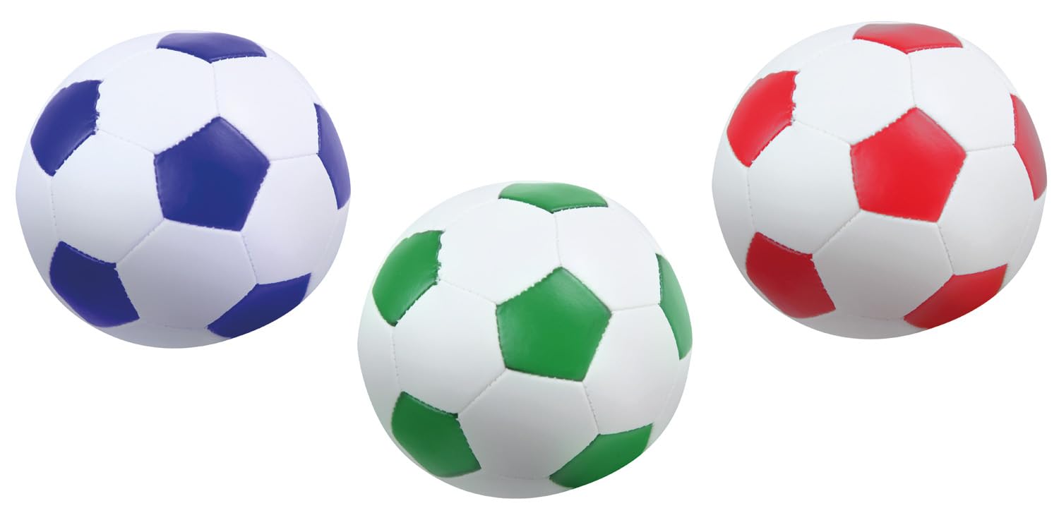 lena-aktive-soft-fu-ball-18-cm-schaumstoff-schwarz-wei image 4