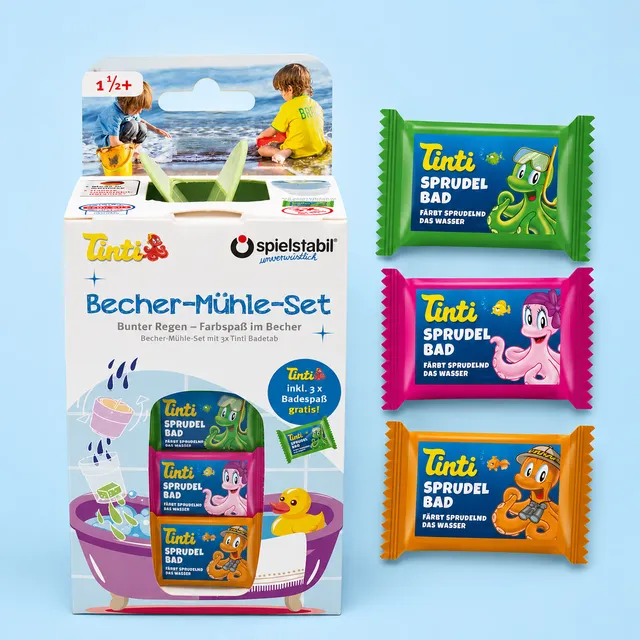 spielstabil-wasserspiel-becher-m-hle-set-badespielzeug-pastell image 1
