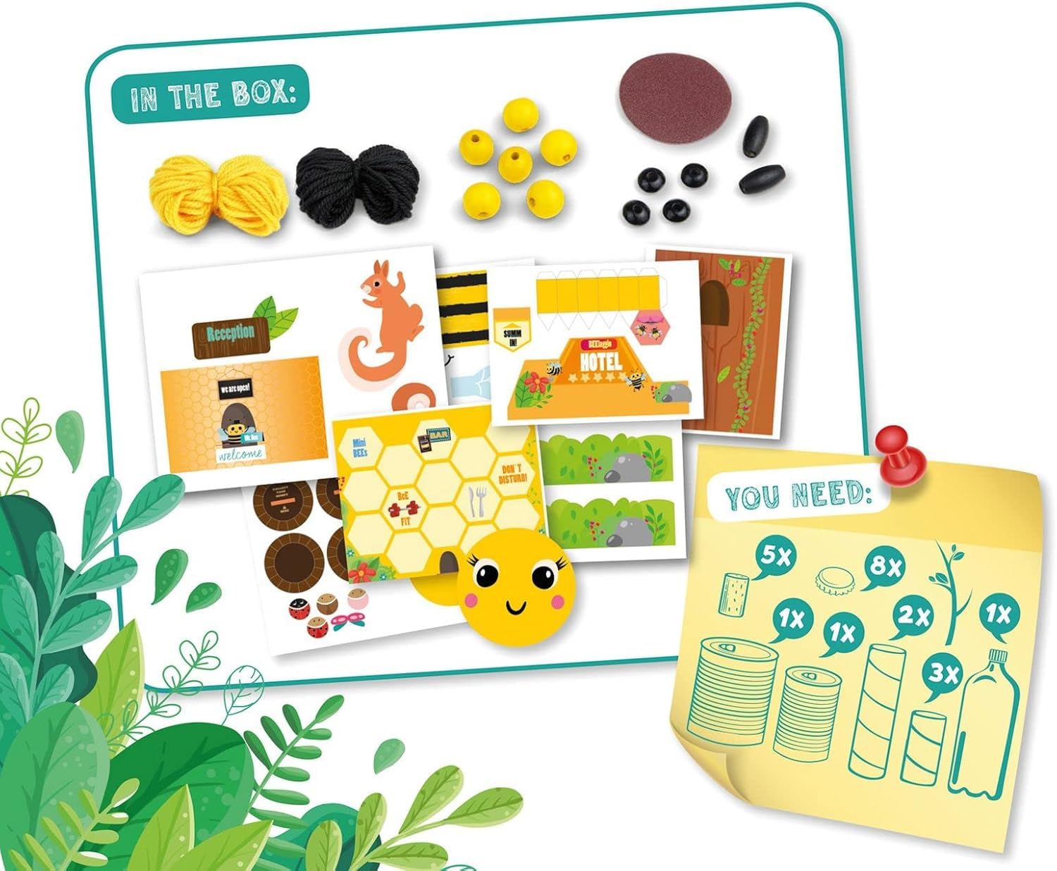 lena-creative-bastelset-42832-air-bee-n-bee-biene image 3