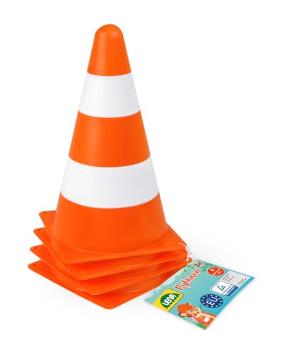lena-aktive-61249-pylonen-4er-set-orange-wei-22-cm image 5