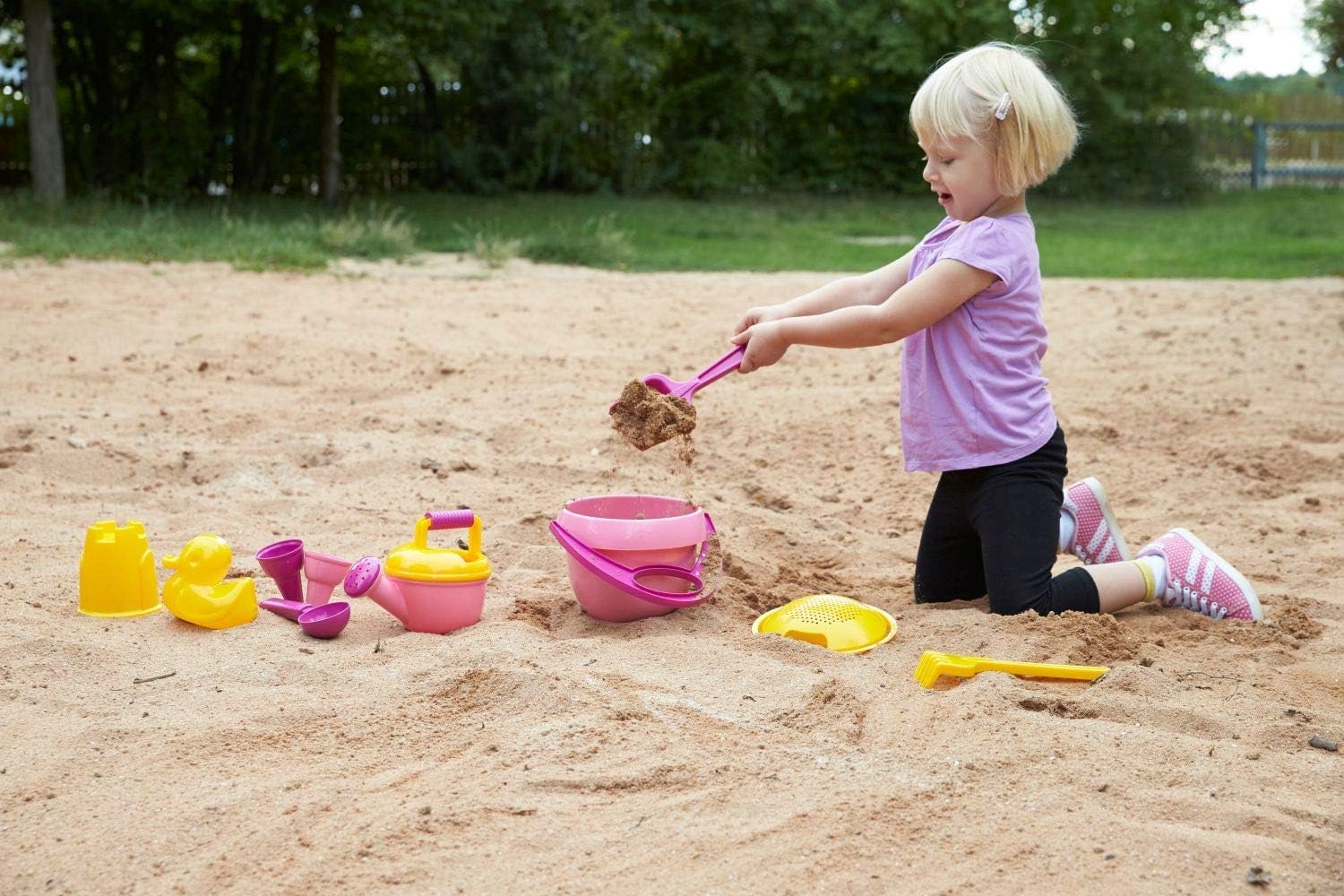 lena-happy-sand-5421-sandset-10-teilig-m-dchen-rosa image 4