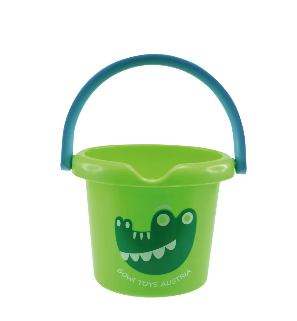 gowi-bio-by-gowi-550-55-eimer-16cm-gr-n-1-5l-sandspielzeug image 1