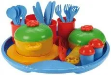 lena-my-first-65136-bon-app-tit-geschirrset-mit-tablett image 1