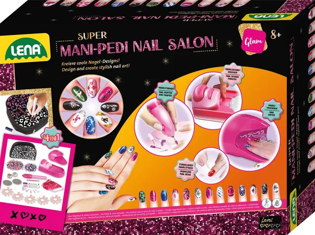 lena-fashion-42654-mani-pedi-nagelstudio-nail-art-set image 1