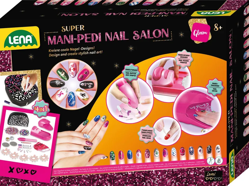 lena-fashion-42654-mani-pedi-nagelstudio-nail-art-set image 1