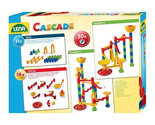 lena-cascade-65296-super-twister-kugelbahn-45-teile-ab-3-jahren image 7