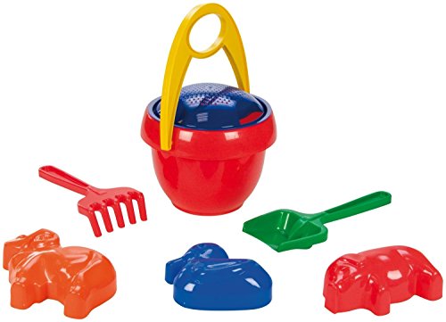 lena-happy-sand-5320-sandspielzeug-7-teilig-eimer-set image 8