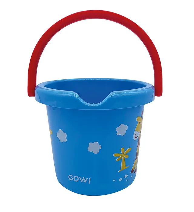 bio-by-gowi-550-61-eimer-18-cm-blau-giraffe-2-l image 1