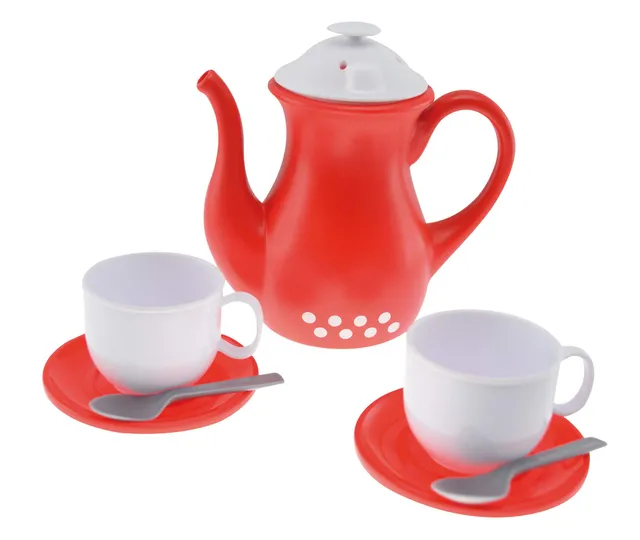 gowi-regowi-454-85-tea-for-two-teeset-8-teilig-rot-wei image 1