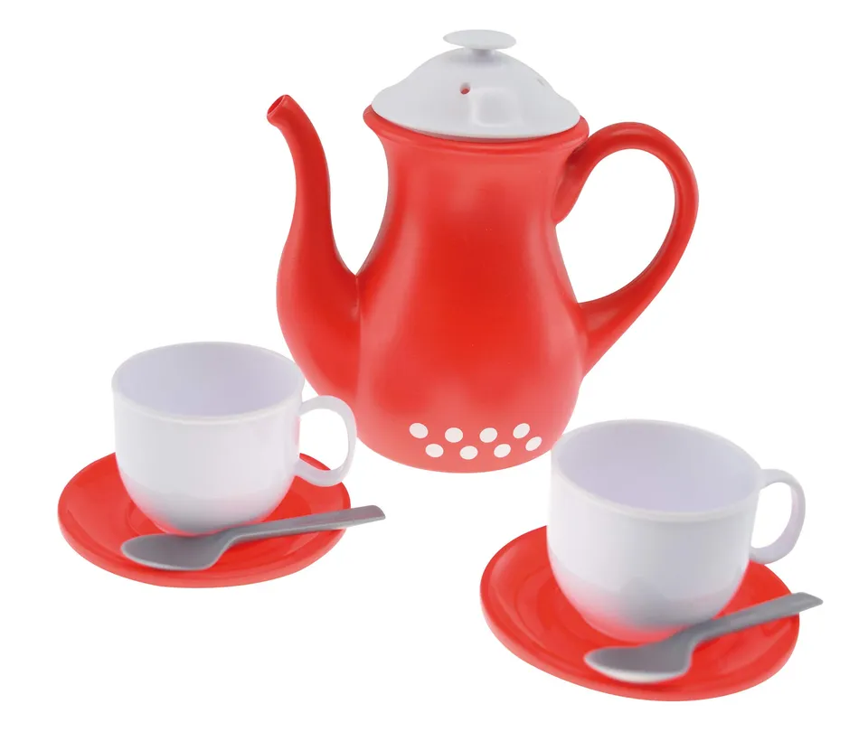 gowi-regowi-454-85-tea-for-two-teeset-8-teilig-rot-wei image 1