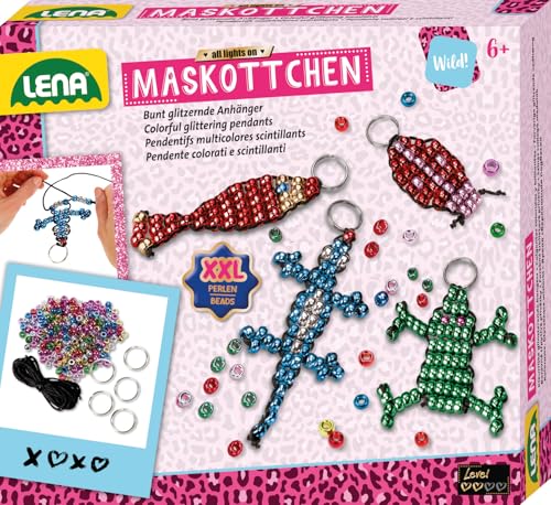 lena-creative-42688-bastelset-maskottchen-mit-290-perlen image 7