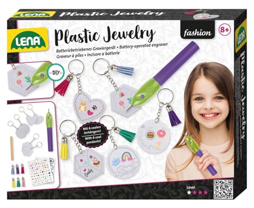 lena-glam-42717-gravur-set-schl-sselanh-nger-bastelset-ab-8-jahren image 5
