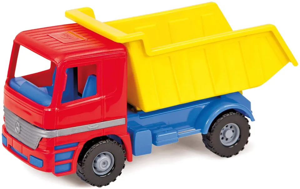 lena-profi-07250-muldenkipper-actros-23-cm-gelb image 1