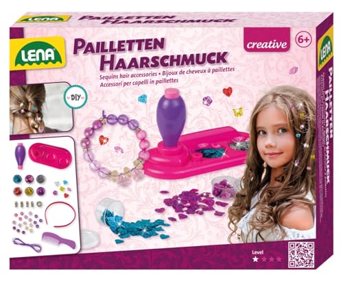 lena-fashion-42718-pailletten-haarschmuck-bastelset-6-farben image 5