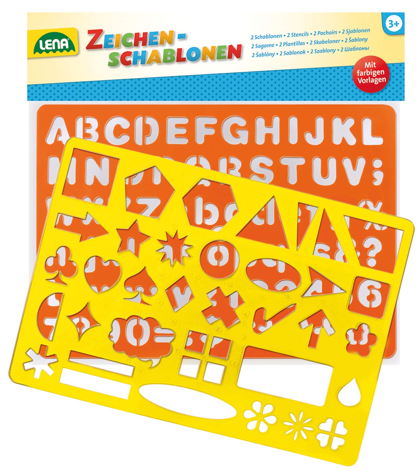 lena-creative-65774-zeichenschablonen-set-alphabet image 2
