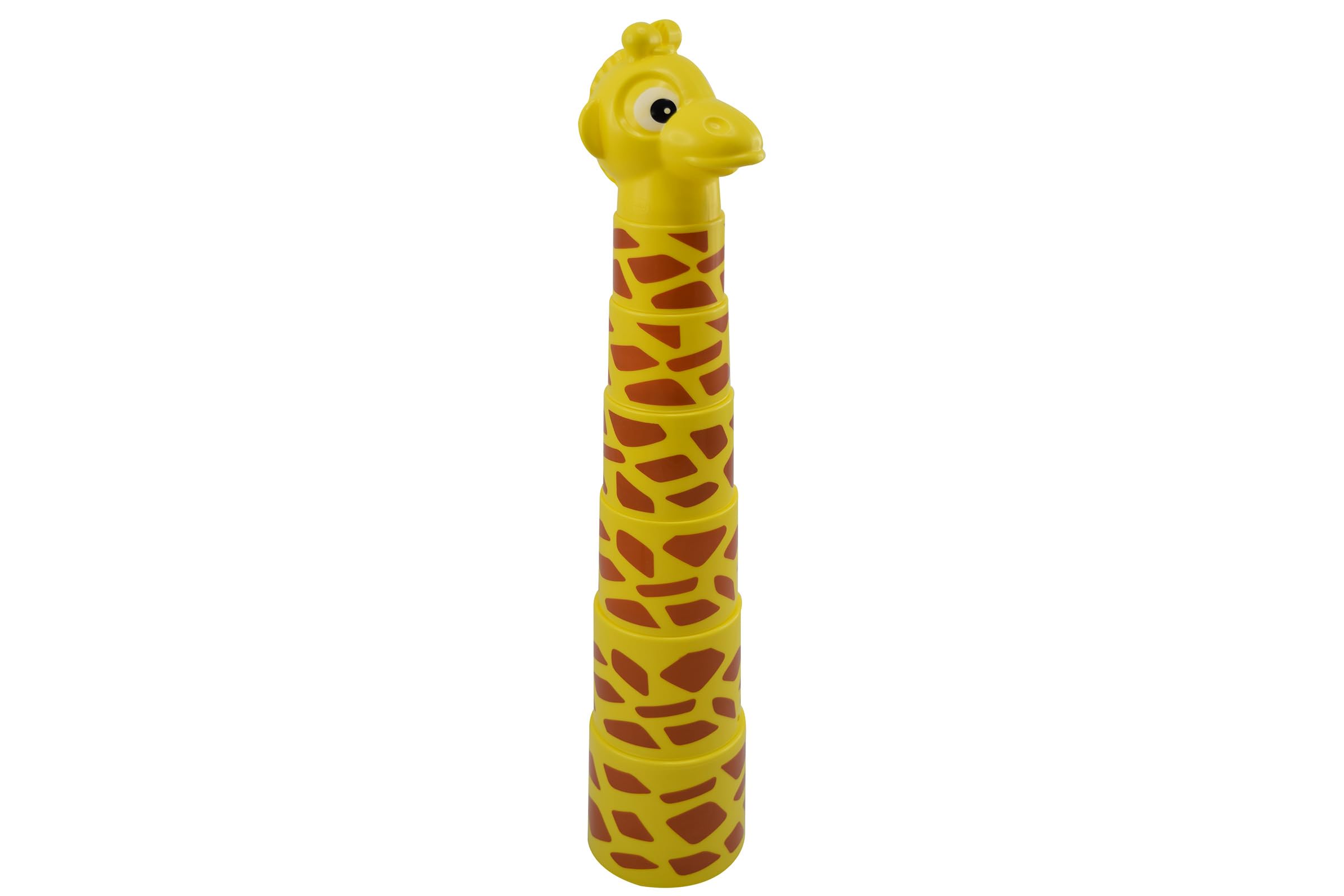 bio-by-gowi-453-45-pyramide-giraffe-stapelbecher-7-tlg image 1