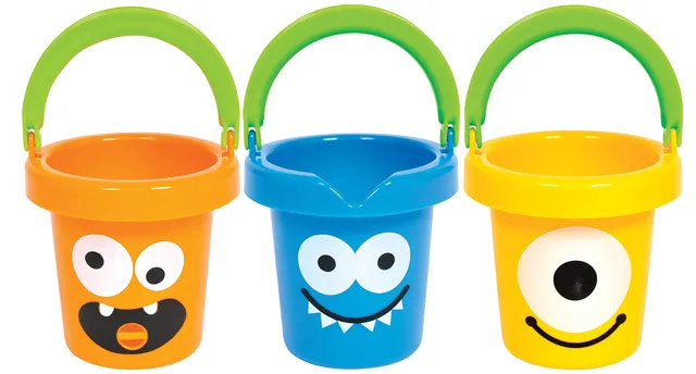 gowi-bio-by-gowi-558-14-monster-eimer-wasserspielzeug-3tlg image 1