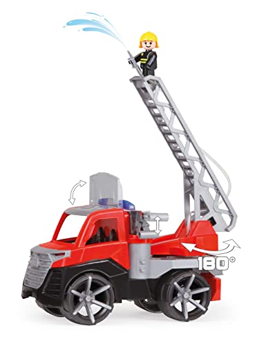 lena-truxx-04535-feuerwehr-leiterwagen-spielfahrzeug-28-cm-rot image 8