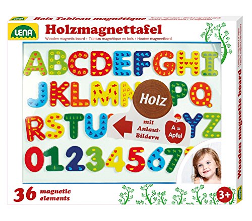 lena-my-first-65822-magnettafel-holz-44x38-cm-buchstaben-zahlen image 5