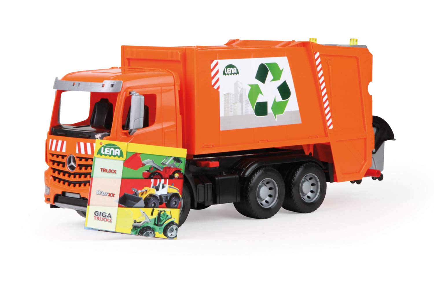 lena-worxx-m-llwagen-mercedes-arocs-53-cm-orange image 6