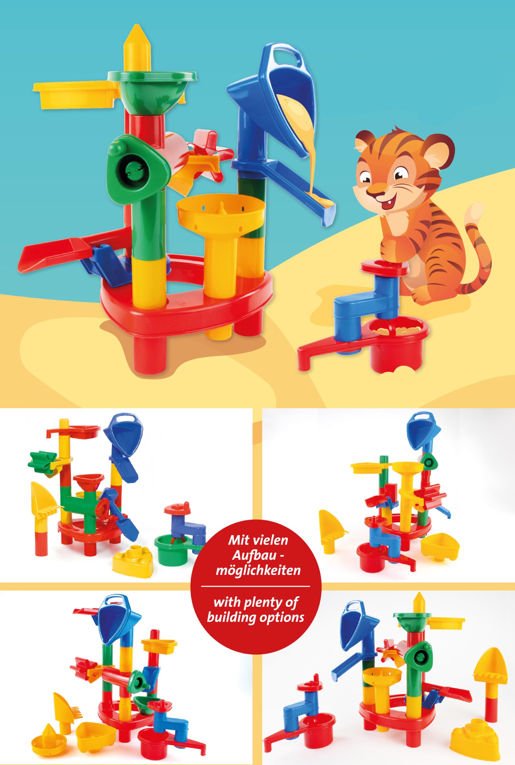 lena-happy-sand-sandkasten-set-24-tlg-wasser-ab-2-jahren image 3