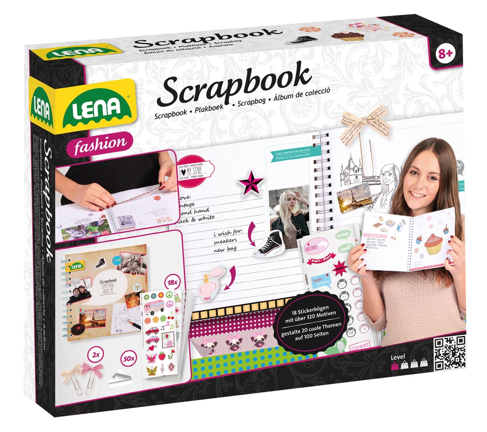 lena-creative-bastelset-scrapbooking-42332-album-mittel image 4