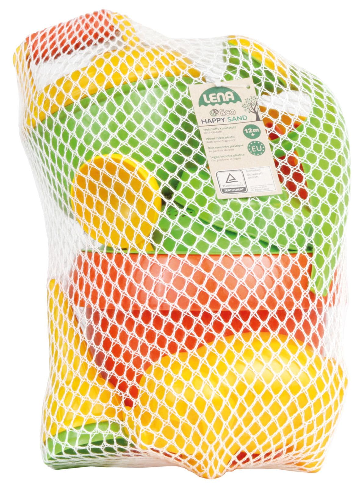 lena-eco-5402-sandset-10-tlg-eimer-gie-kanne-bunt image 2