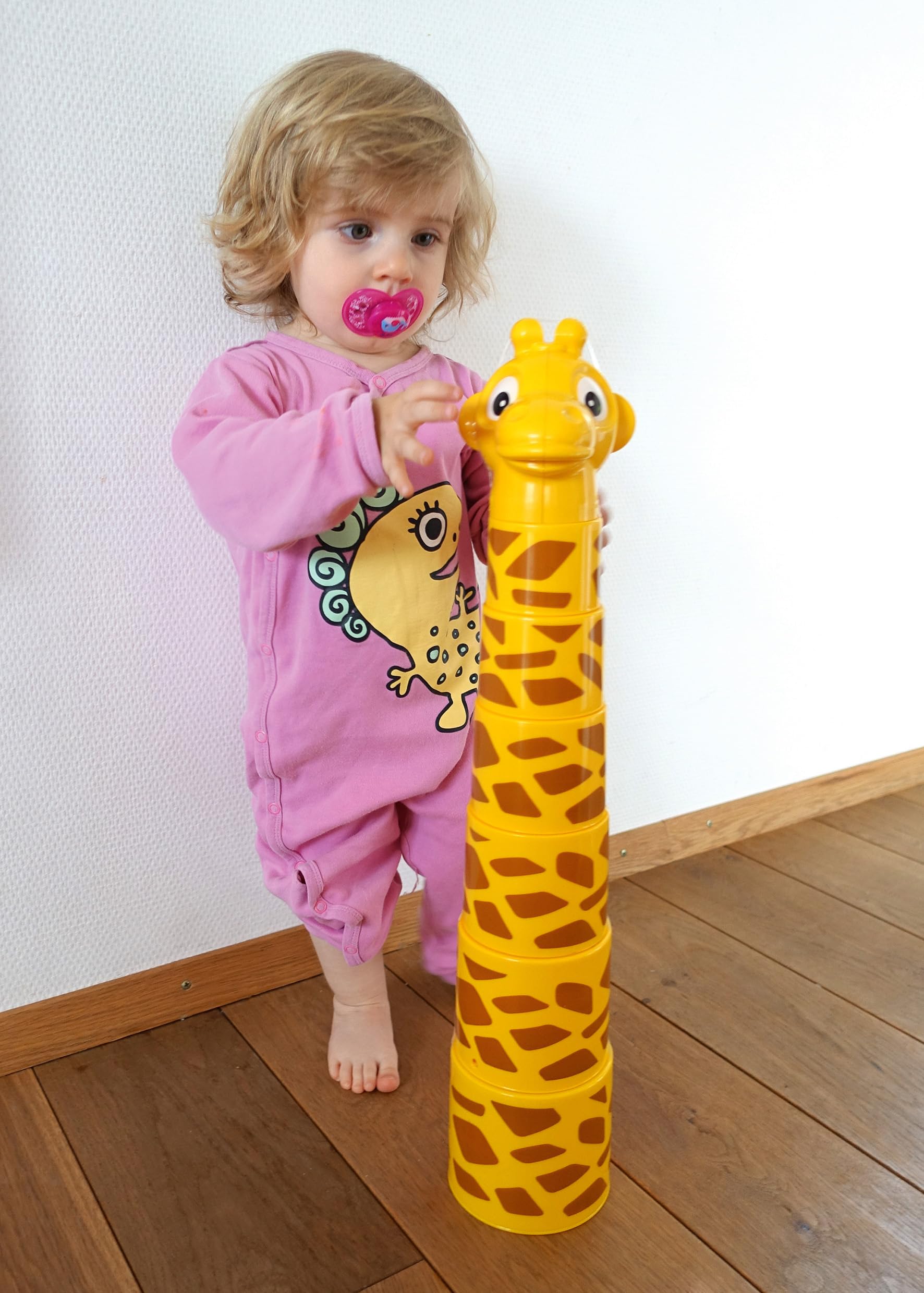 bio-by-gowi-453-45-pyramide-giraffe-stapelbecher-7-tlg image 2