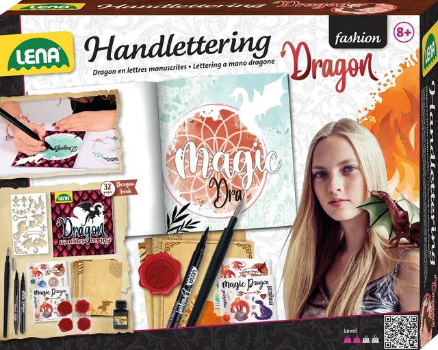 lena-creative-42336-dragon-handlettering-kreativset-robust image 1