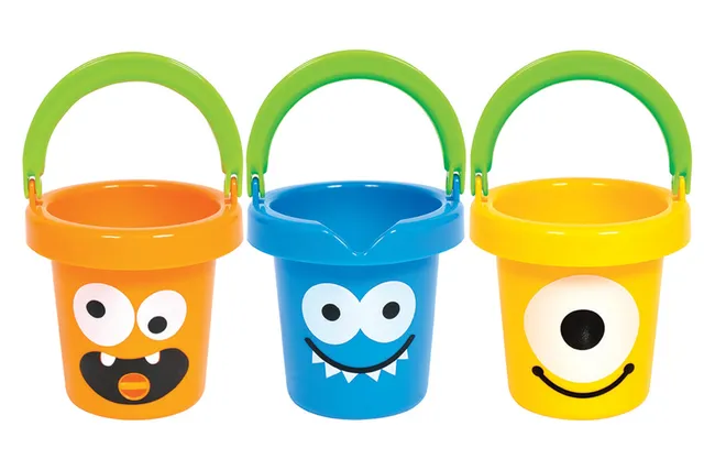 gowi-bio-by-gowi-monster-eimer-set-3-tlg-sandeimer image 1