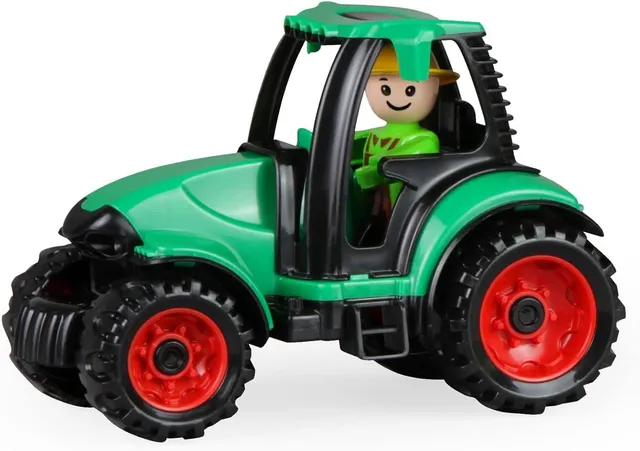 lena-truckies-01624-traktor-17-cm-spielzeug-gr-n image 1