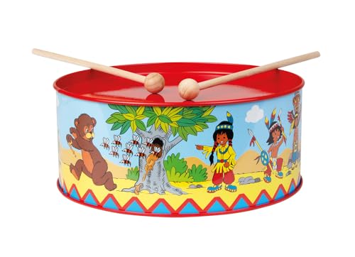 lena-my-first-blechtrommel-indianer-20-cm-mit-schl-geln-ab-3-jahre image 5