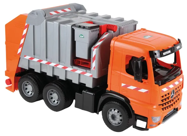 lena-giga-trucks-20102-m-llwagen-mercedes-arocs-74-cm-orange image 1
