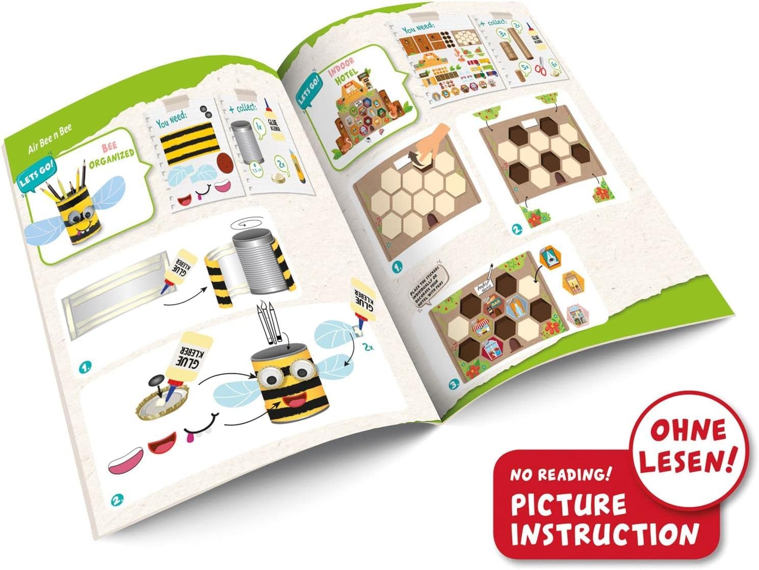 lena-creative-bastelset-42832-air-bee-n-bee-biene image 5
