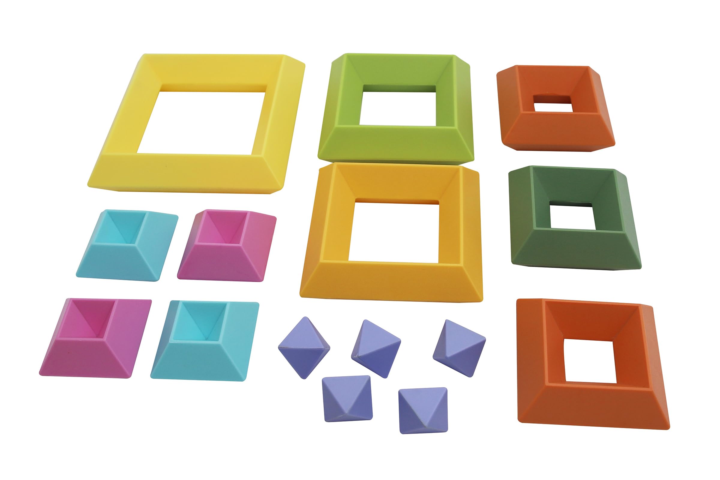 gowi-bio-by-gowi-352-00301-regenbogen-pyramide-15-tlg-bau image 4
