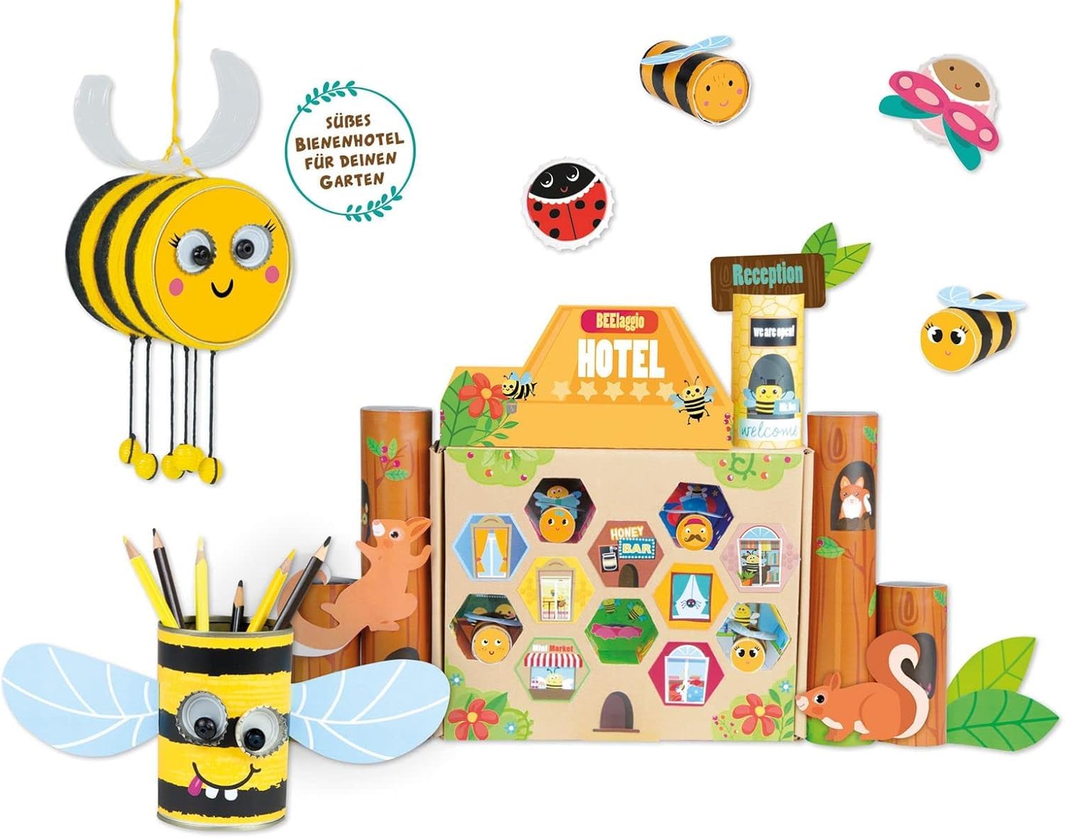 lena-creative-bastelset-42832-air-bee-n-bee-biene image 2