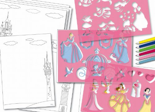 lena-creative-princess-zeichen-schablonen-set-29x21-cm-3-teilig image 5