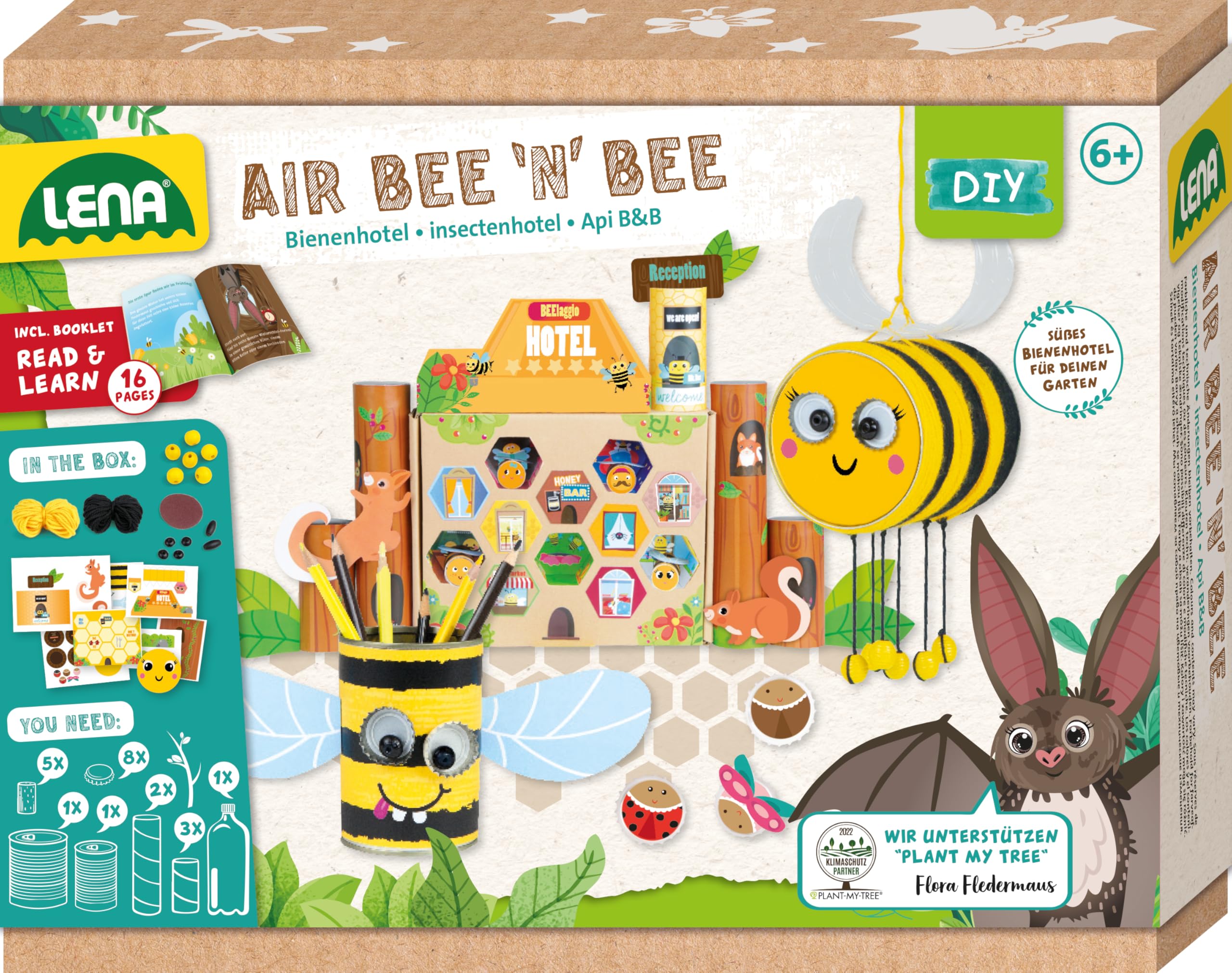 lena-creative-bastelset-42832-air-bee-n-bee-biene image 1