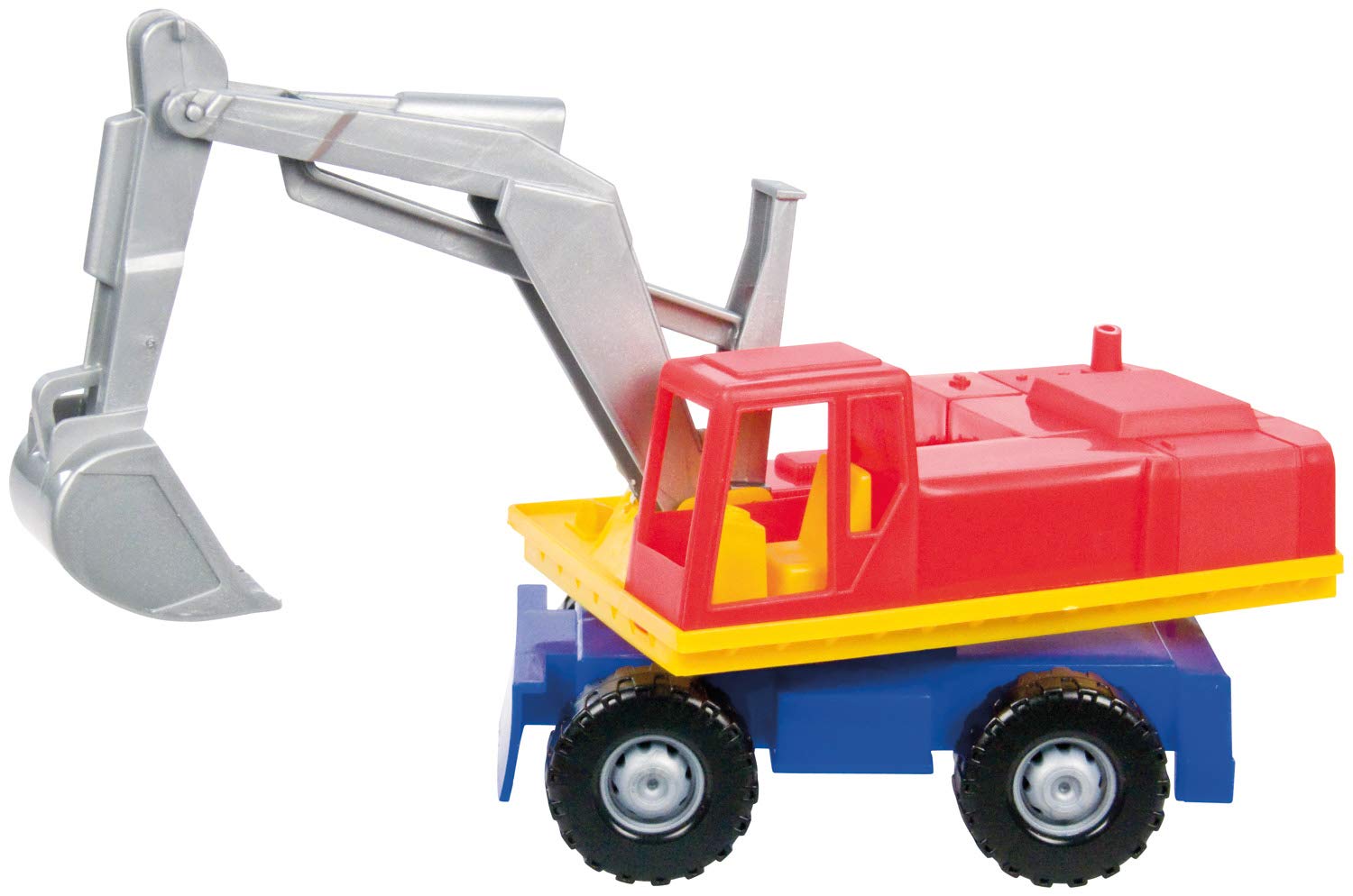 lena-profi-07251-bagger-27-cm-spielzeug-baustelle image 2