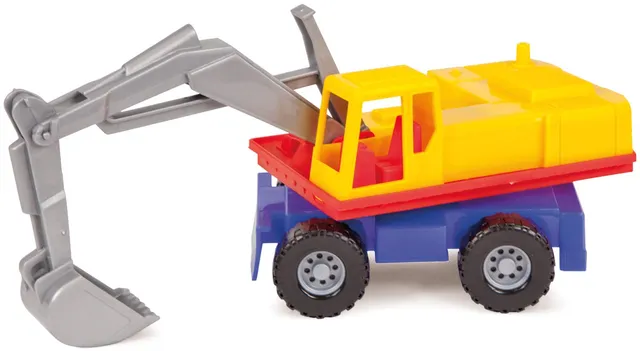 lena-profi-07251-bagger-27-cm-spielzeug-baustelle image 1