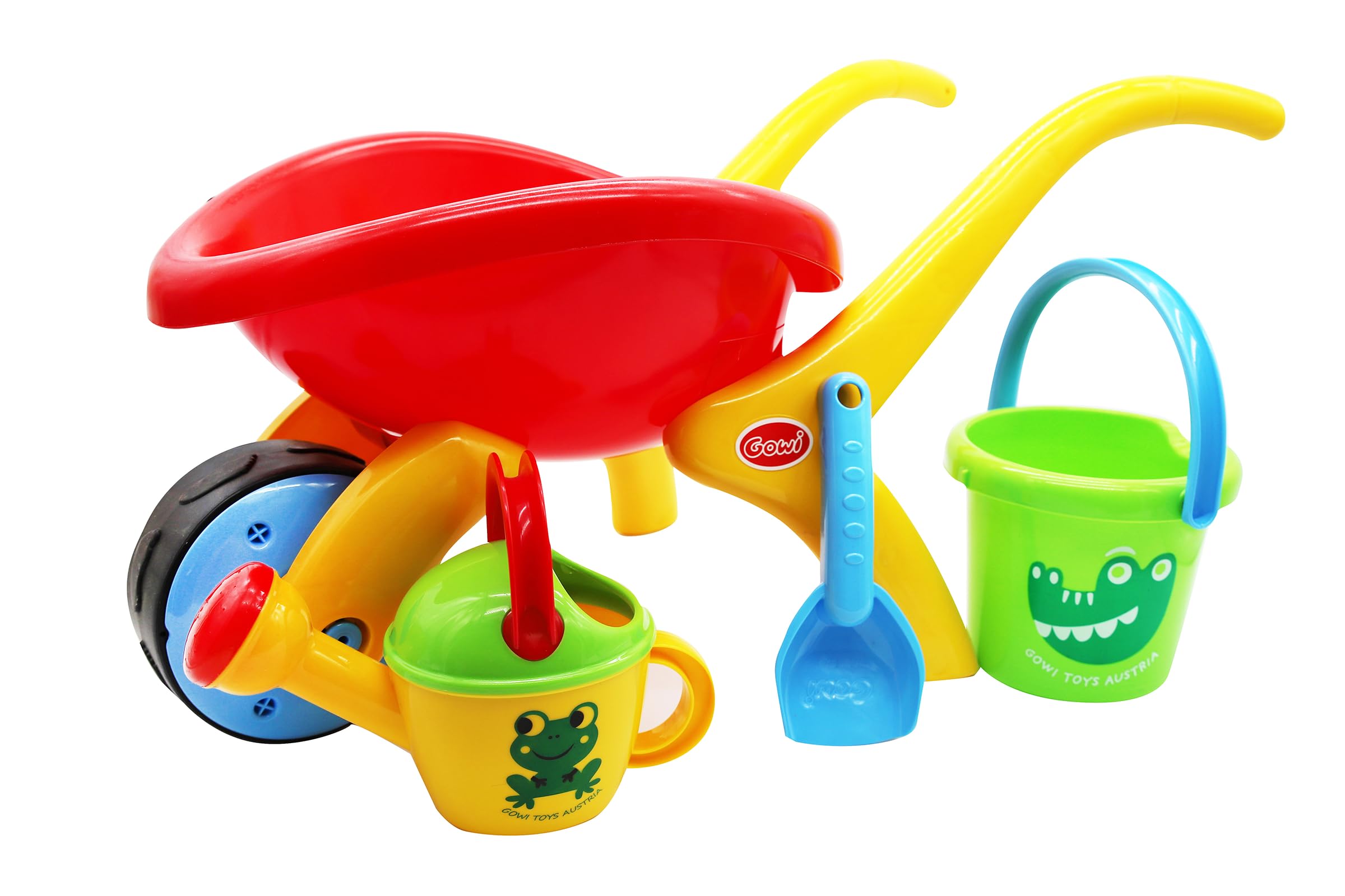 gowi-regowi-schubkarren-set-classic-4tlg-63-cm-garten image 1