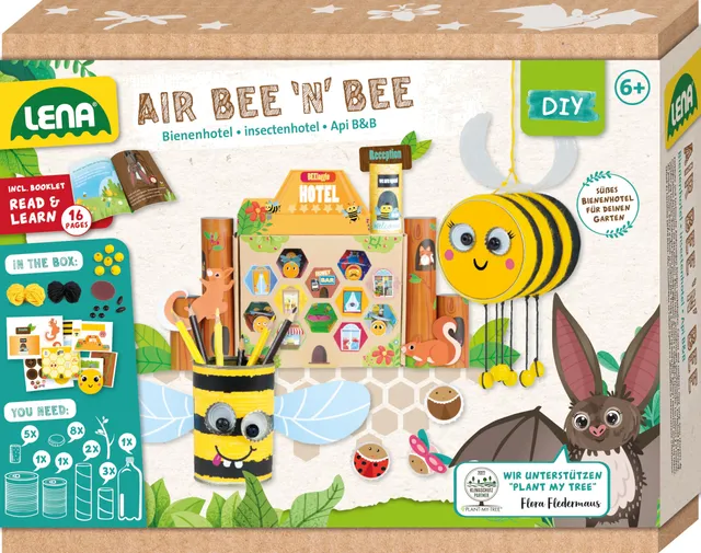 lena-creative-bastelset-42832-air-bee-n-bee-biene image 1