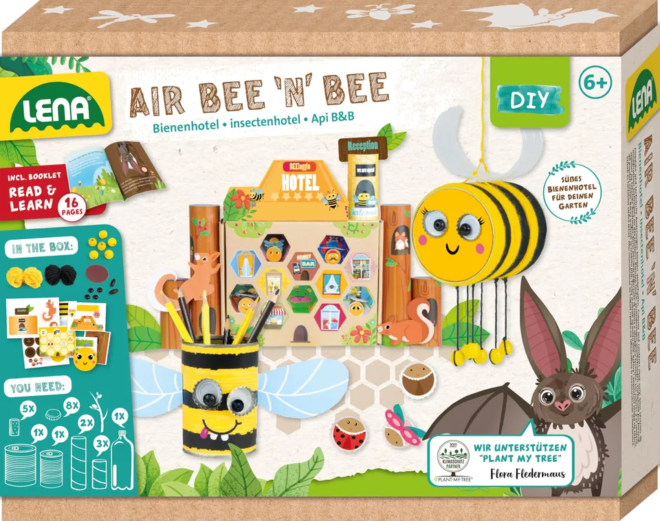 lena-creative-bastelset-42832-air-bee-n-bee-biene image 1
