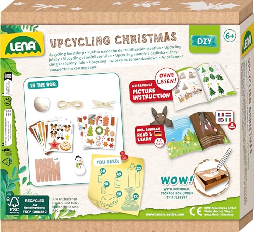 lena-diy-42840-upcycling-christmas-bastelset-kinder-ab-6-jahren image 8