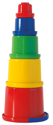 spielstabil-stapelbecher-classic-sandspielzeug-set-5-teilig image 3