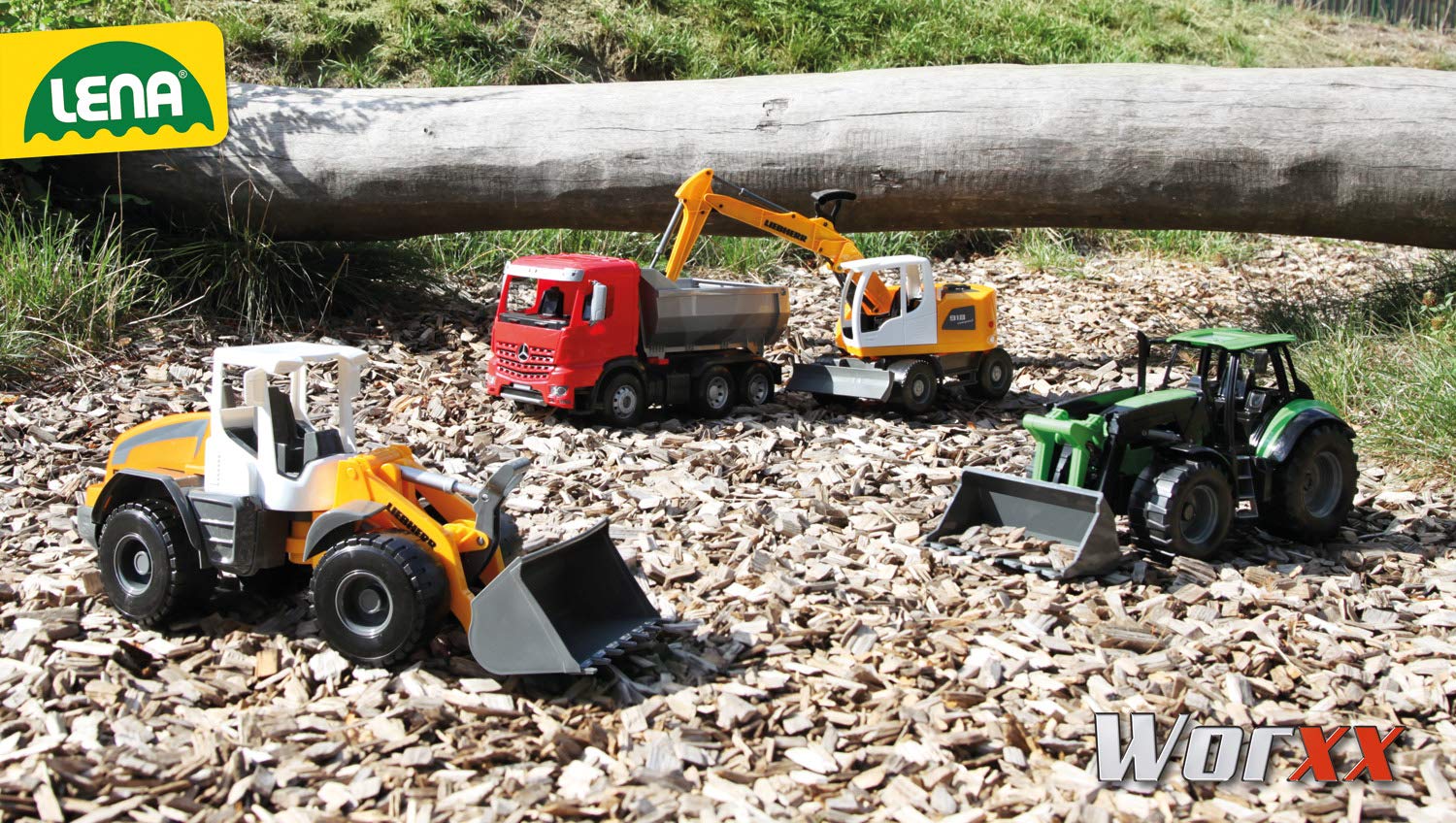 lena-worxx-m-llwagen-mercedes-arocs-53-cm-orange image 5